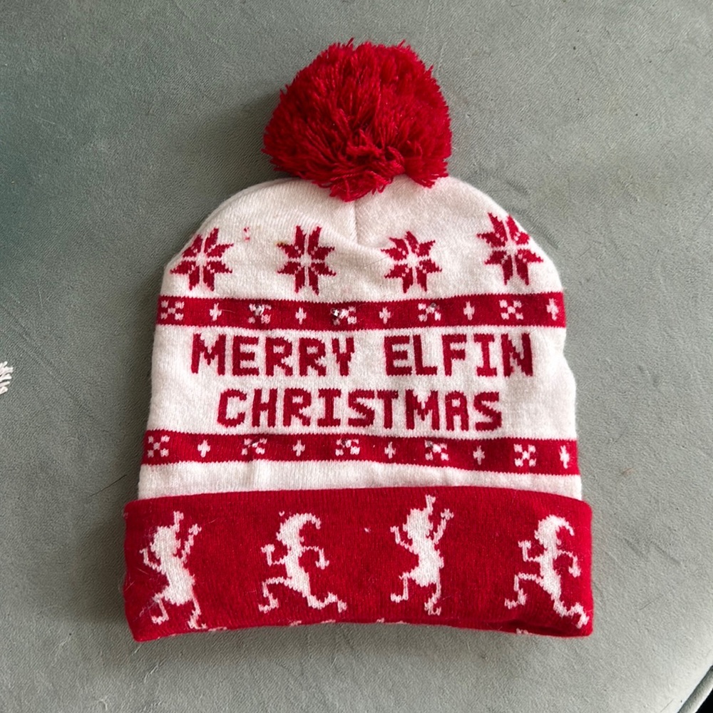 Light Up Christmas Beanie/Hat